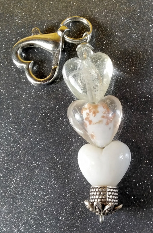 Clear white all heart