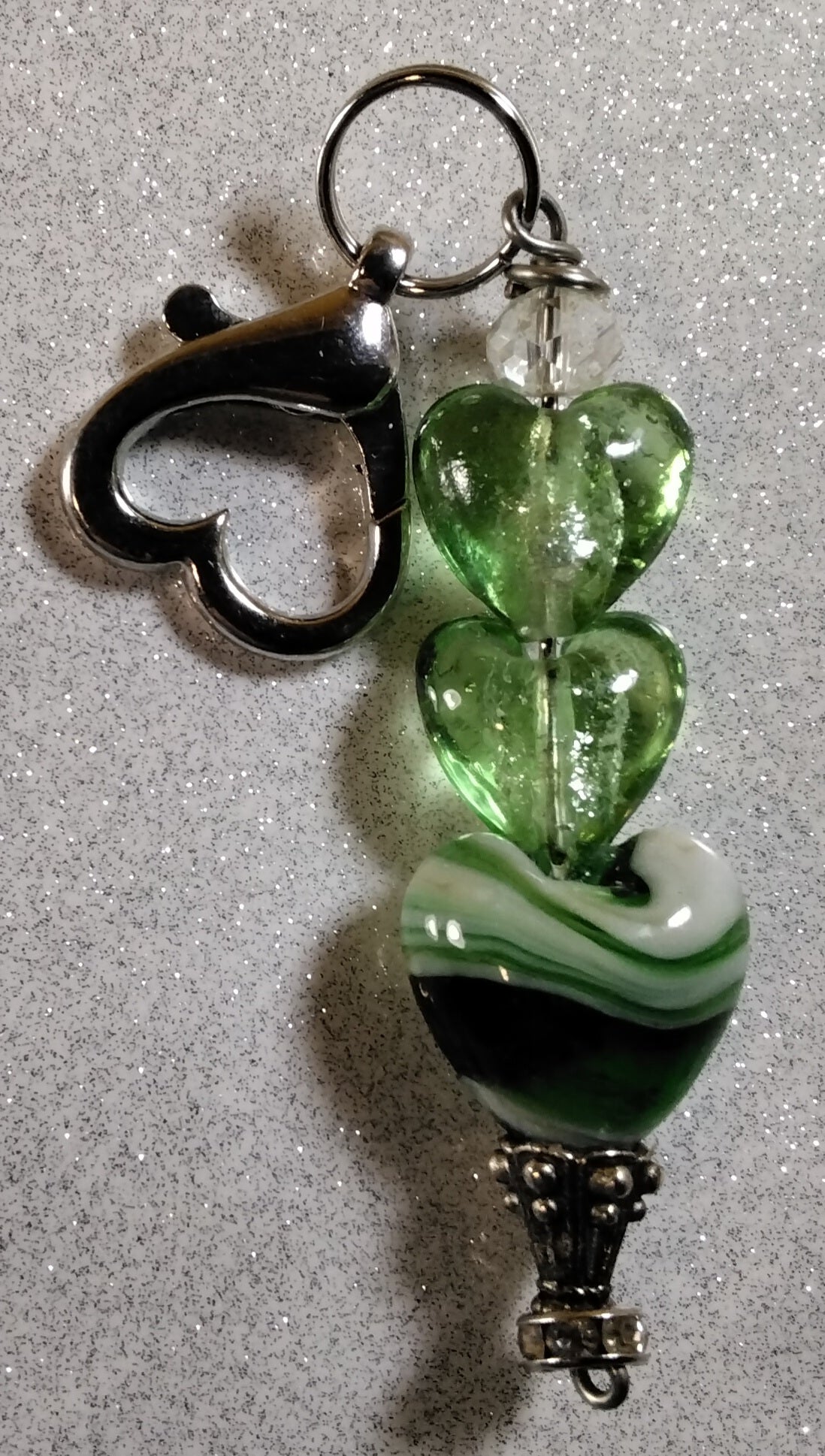 All Hearts green