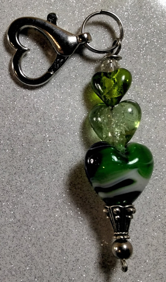 All Hearts green