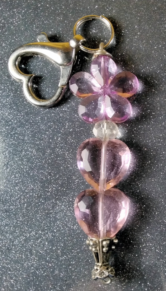 Flower heart pink