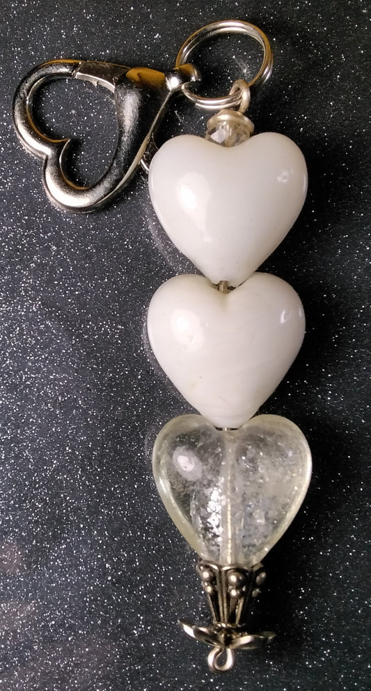 Clear white all heart