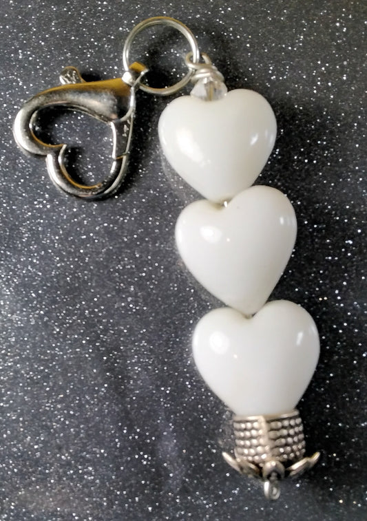All Hearts white